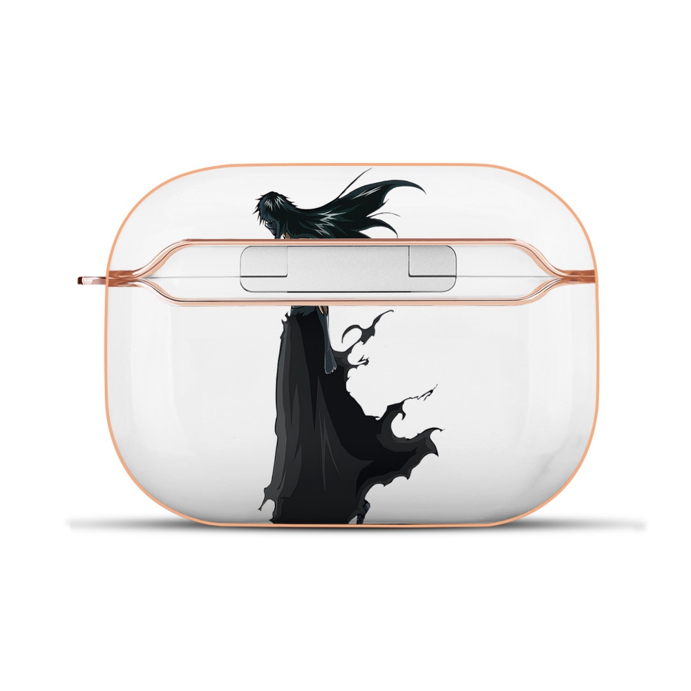 （画像用） ブリーチ 黒崎一護（くろさき いちご）BLEACH Kurosaki Ichigo 【AirPods Pro用】ハードシェル保護ケース｜耐衝撃・防指紋・カラビナ付き商品仕様