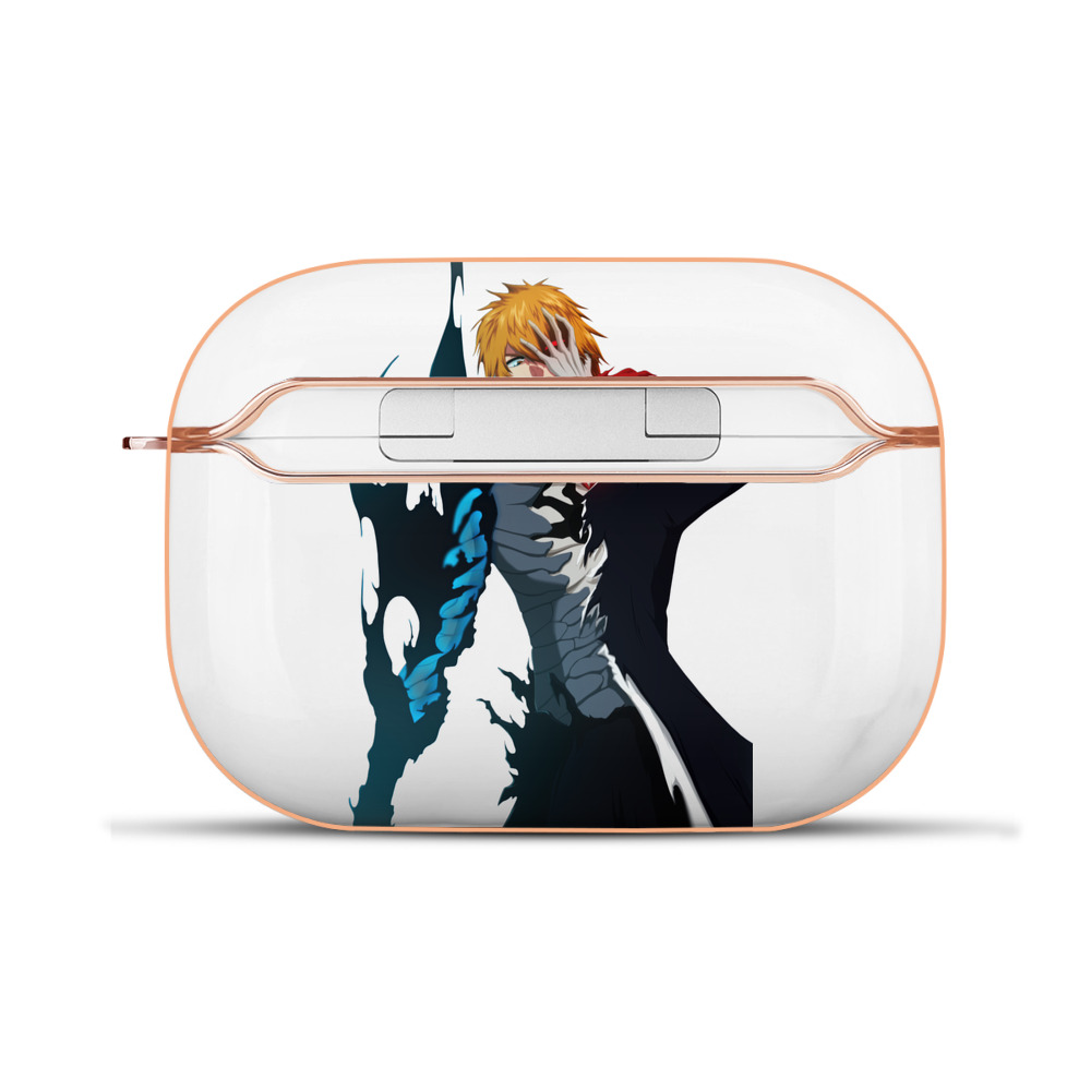 ブリーチ 黒崎一護（くろさき いちご）BLEACH Kurosaki Ichigo 【AirPods Pro用】ハードシェル保護ケース｜耐衝撃・防指紋・カラビナ付き商品仕様