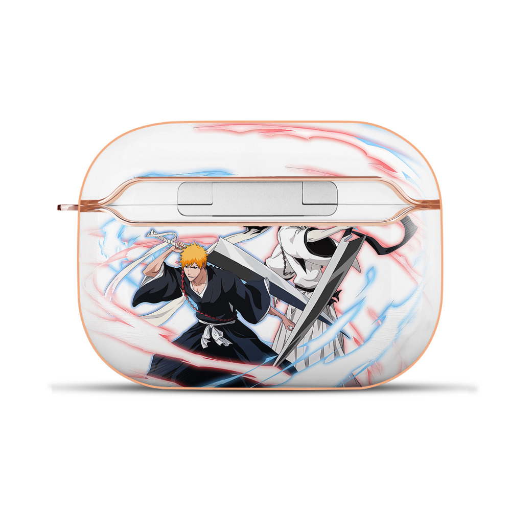 ブリーチ 黒崎一護（くろさき いちご）BLEACH Kurosaki Ichigo 【AirPods Pro用】ハードシェル保護ケース｜耐衝撃・防指紋・カラビナ付き商品仕様
