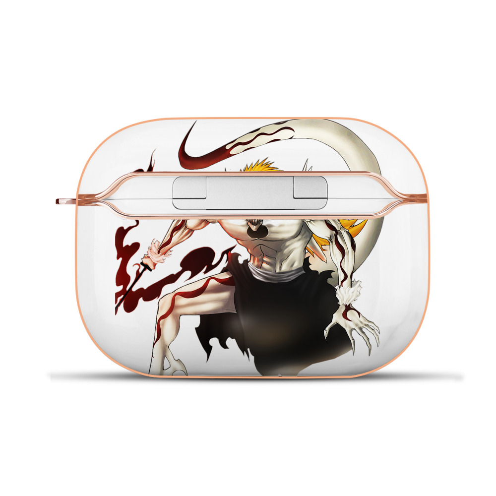 ブリーチ 黒崎一護（くろさき いちご）BLEACH Kurosaki Ichigo 【AirPods Pro用】ハードシェル保護ケース｜耐衝撃・防指紋・カラビナ付き商品仕様