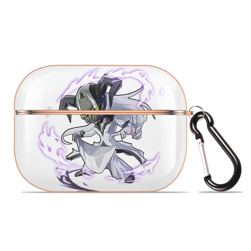 （画像用） ブリーチ 黒崎一護（くろさき いちご）BLEACH Kurosaki Ichigo 【AirPods Pro用】ハードシェル保護ケース｜耐衝撃・防指紋・カラビナ付き商品仕様