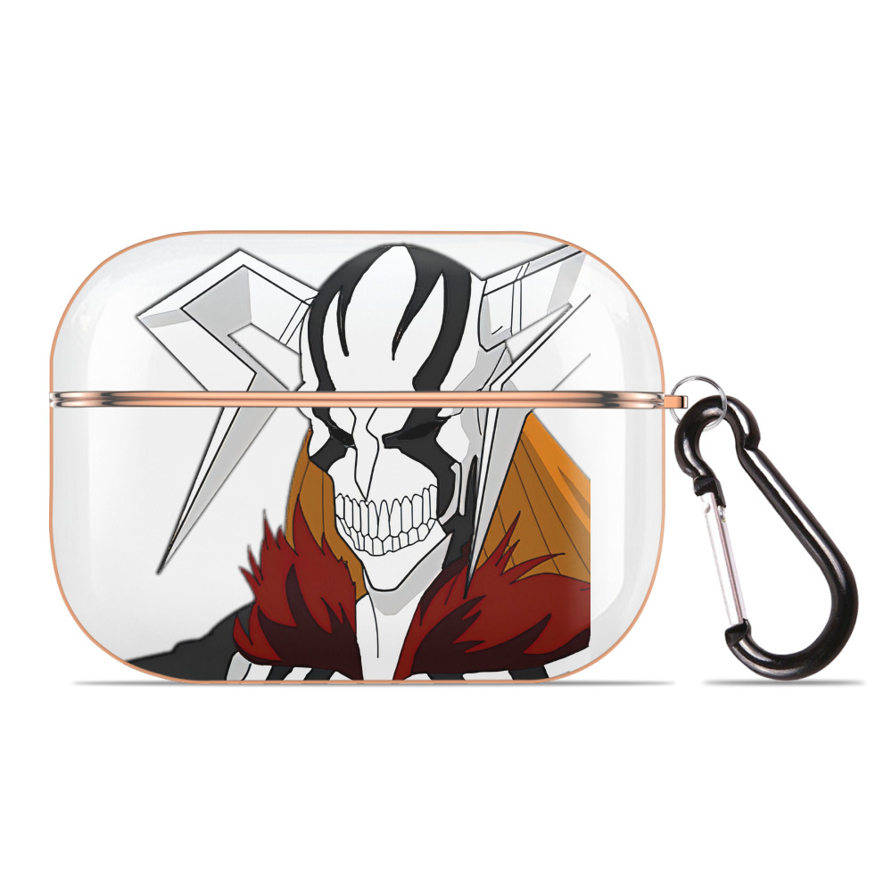 （画像用） ブリーチ 黒崎一護（くろさき いちご）BLEACH Kurosaki Ichigo 【AirPods Pro用】ハードシェル保護ケース｜耐衝撃・防指紋・カラビナ付き商品仕様