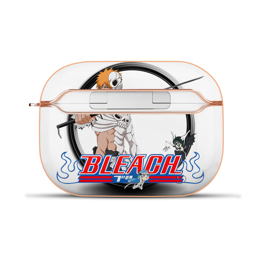 （画像用） ブリーチ 黒崎一護（くろさき いちご）BLEACH Kurosaki Ichigo 【AirPods Pro用】ハードシェル保護ケース｜耐衝撃・防指紋・カラビナ付き商品仕様