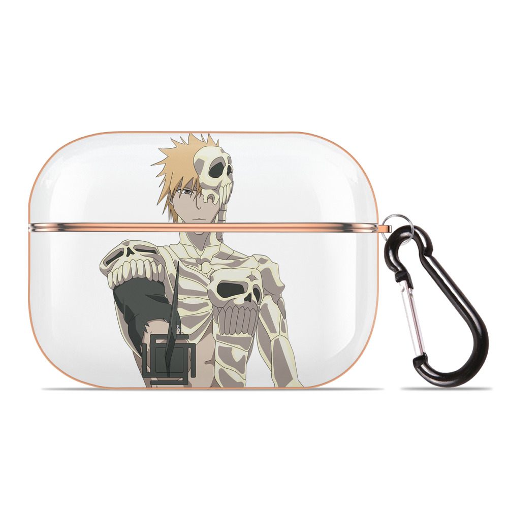 ブリーチ 黒崎一護（くろさき いちご）BLEACH Kurosaki Ichigo 【AirPods Pro用】ハードシェル保護ケース｜耐衝撃・防指紋・カラビナ付き商品仕様