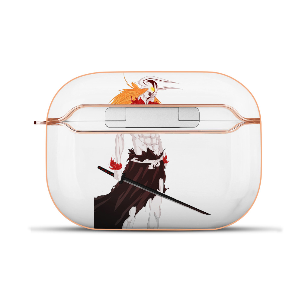 ブリーチ 黒崎一護（くろさき いちご）BLEACH Kurosaki Ichigo 【AirPods Pro用】ハードシェル保護ケース｜耐衝撃・防指紋・カラビナ付き商品仕様