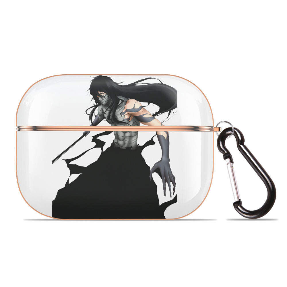 ブリーチ 黒崎一護（くろさき いちご）BLEACH Kurosaki Ichigo 【AirPods Pro用】ハードシェル保護ケース｜耐衝撃・防指紋・カラビナ付き商品仕様