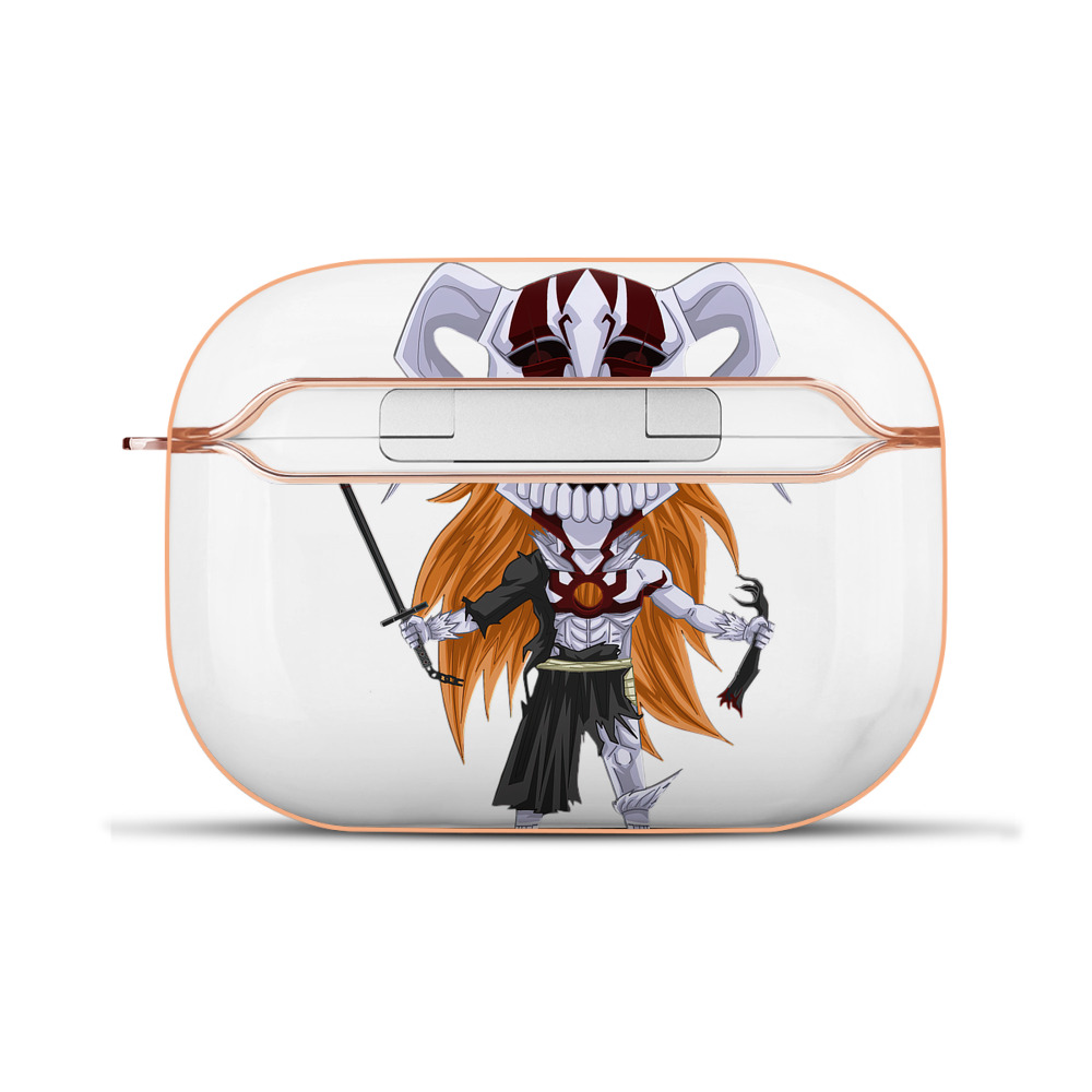 ブリーチ 黒崎一護（くろさき いちご）BLEACH Kurosaki Ichigo 【AirPods Pro用】ハードシェル保護ケース｜耐衝撃・防指紋・カラビナ付き商品仕様