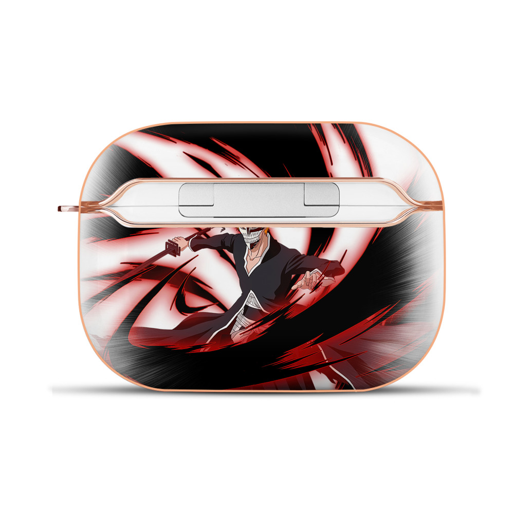 ブリーチ 黒崎一護（くろさき いちご）BLEACH Kurosaki Ichigo 【AirPods Pro用】ハードシェル保護ケース｜耐衝撃・防指紋・カラビナ付き商品仕様