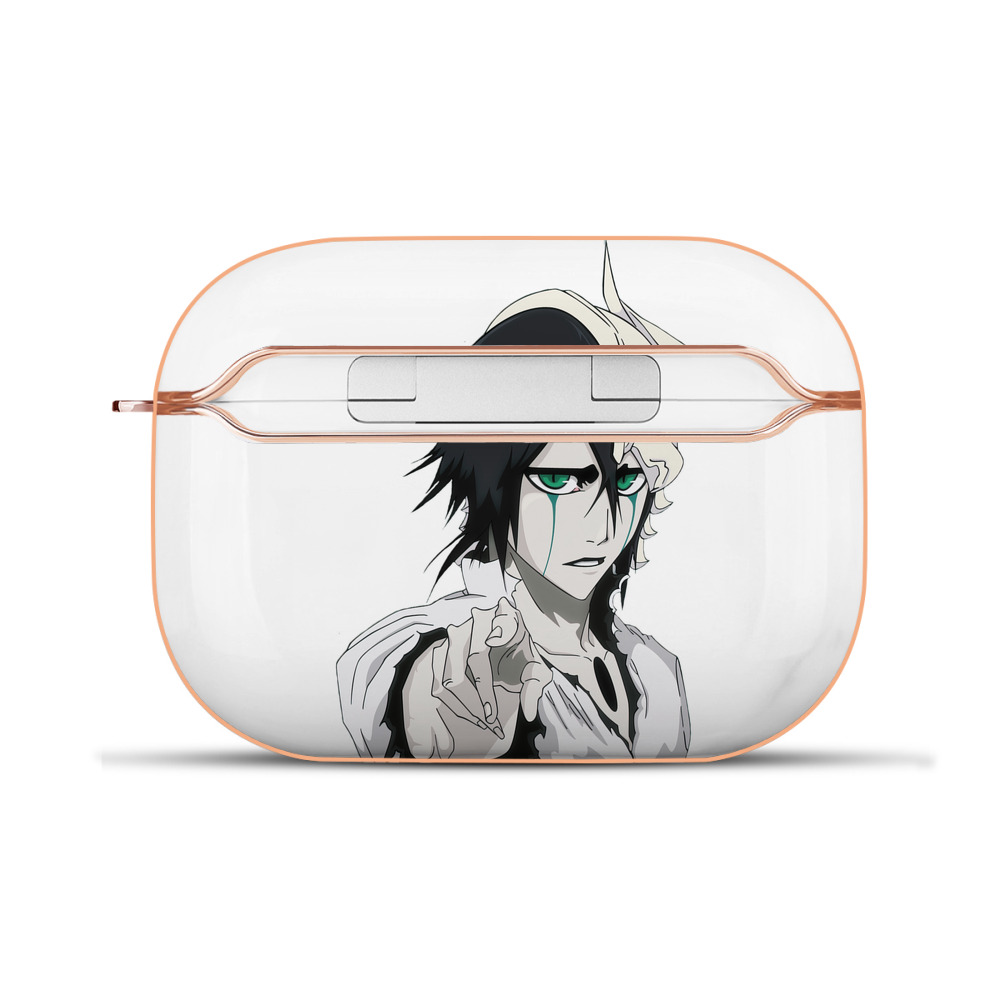 （画像用） ブリーチ ウルキオラ·シファー BLEACH Ulquiorra cifer 【AirPods Pro用】ハードシェル保護ケース｜耐衝撃・防指紋・カラビナ付き商品仕様