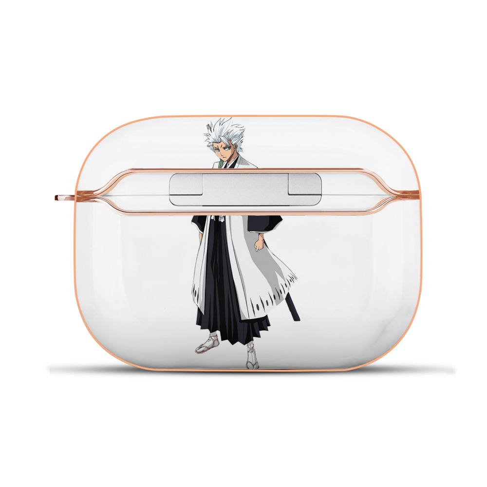 （画像用） ブリーチ 日番谷冬獅郎（ひつがや とうしろう） BLEACH Hitsugaya Toushirou 【AirPods Pro用】ハードシェル保護ケース｜耐衝撃・防指紋・カラビナ付き商品仕様