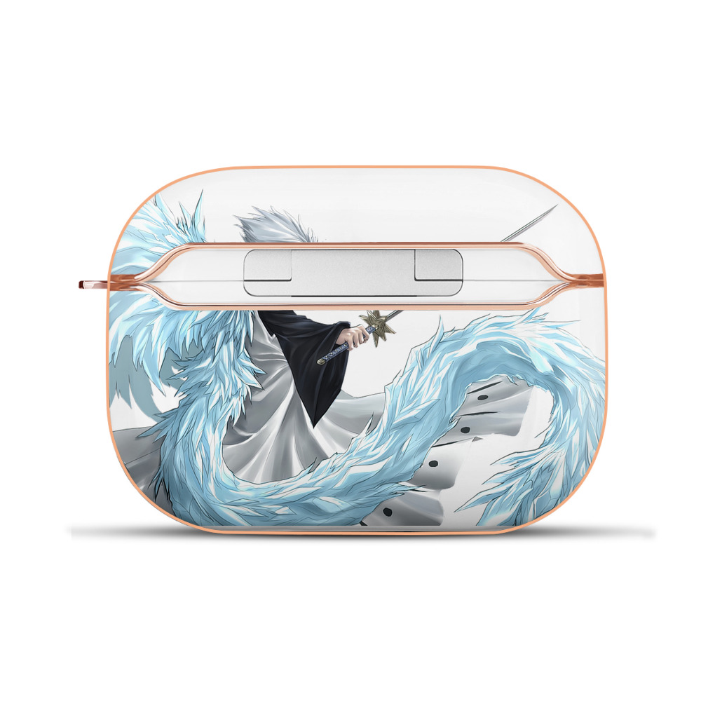 （画像用） ブリーチ 日番谷冬獅郎（ひつがや とうしろう） BLEACH Hitsugaya Toushirou 【AirPods Pro用】ハードシェル保護ケース｜耐衝撃・防指紋・カラビナ付き商品仕様