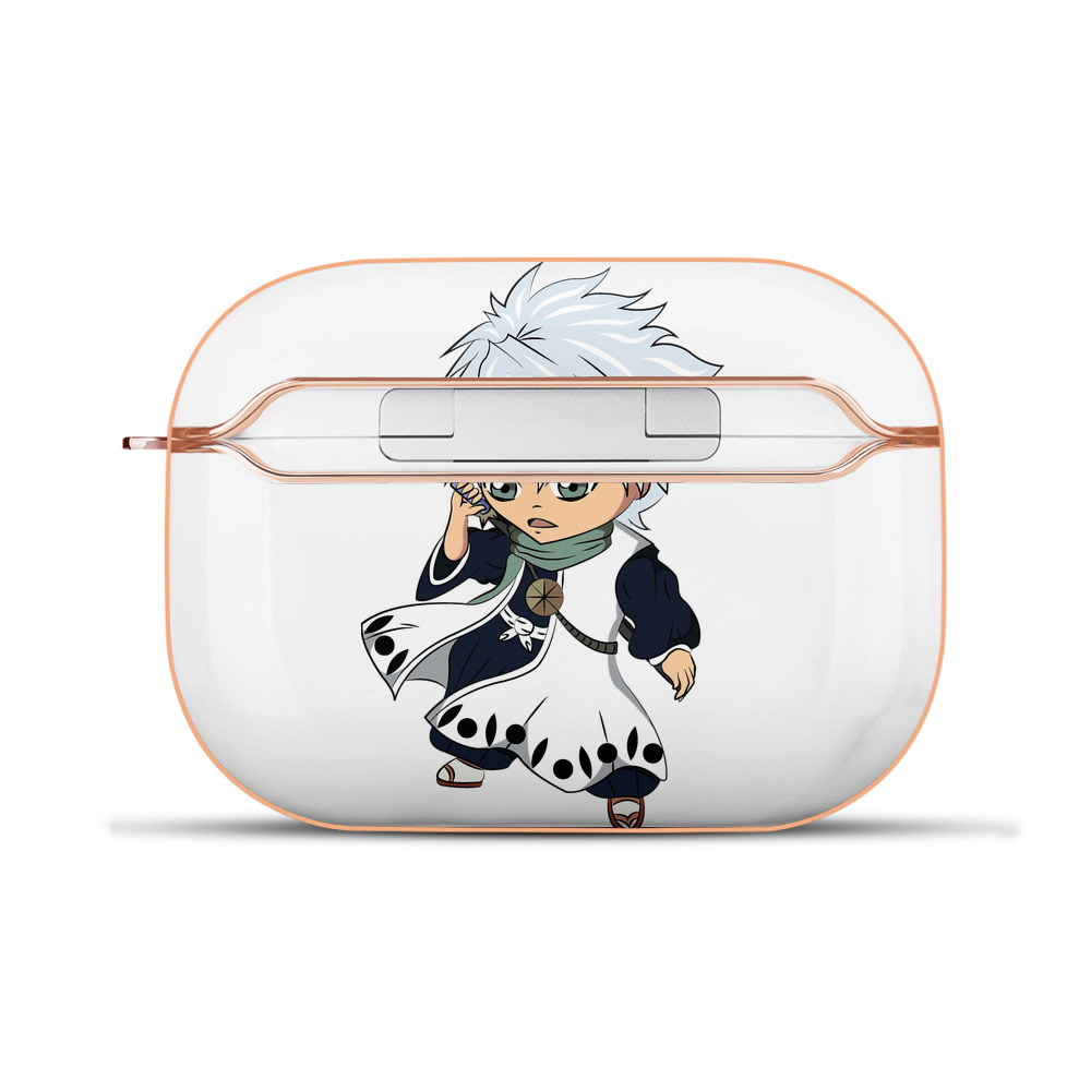 （画像用） ブリーチ 日番谷冬獅郎（ひつがや とうしろう） BLEACH Hitsugaya Toushirou 【AirPods Pro用】ハードシェル保護ケース｜耐衝撃・防指紋・カラビナ付き商品仕様