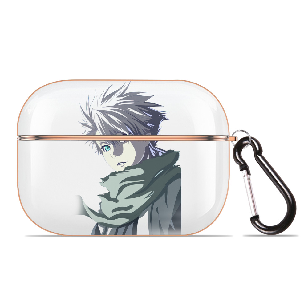 （画像用） ブリーチ 日番谷冬獅郎（ひつがや とうしろう） BLEACH Hitsugaya Toushirou 【AirPods Pro用】ハードシェル保護ケース｜耐衝撃・防指紋・カラビナ付き商品仕様