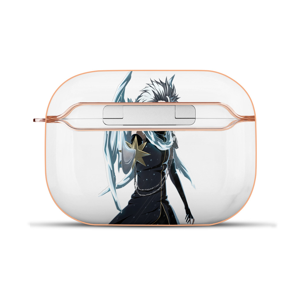 （画像用） ブリーチ 日番谷冬獅郎（ひつがや とうしろう） BLEACH Hitsugaya Toushirou 【AirPods Pro用】ハードシェル保護ケース｜耐衝撃・防指紋・カラビナ付き商品仕様