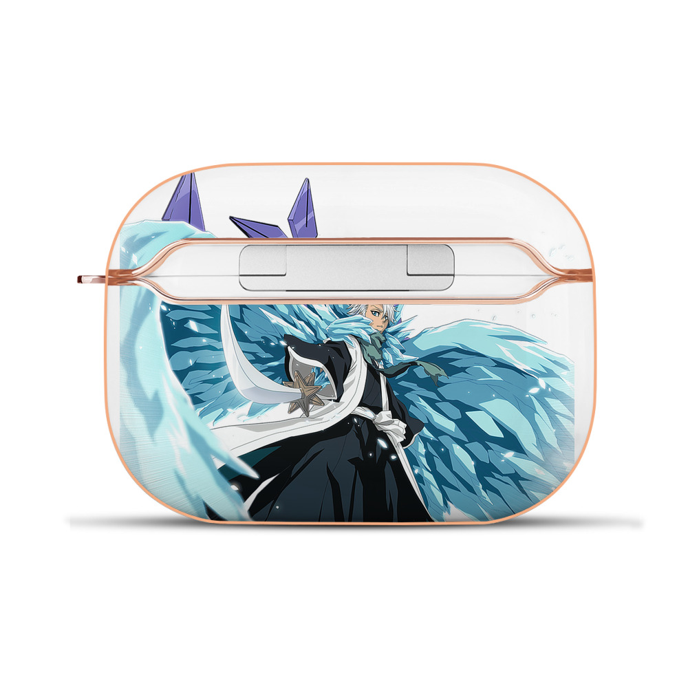 （画像用） ブリーチ 日番谷冬獅郎（ひつがや とうしろう） BLEACH Hitsugaya Toushirou 【AirPods Pro用】ハードシェル保護ケース｜耐衝撃・防指紋・カラビナ付き商品仕様