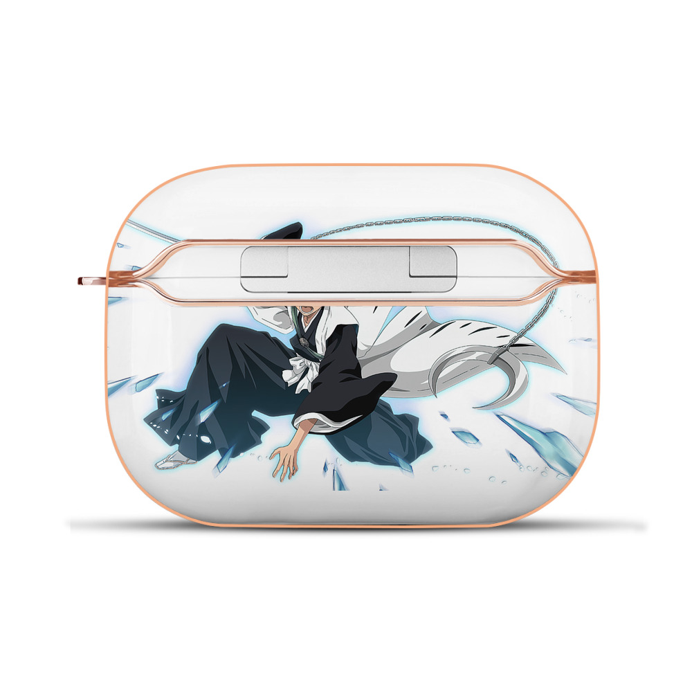 （画像用） ブリーチ 日番谷冬獅郎（ひつがや とうしろう） BLEACH Hitsugaya Toushirou 【AirPods Pro用】ハードシェル保護ケース｜耐衝撃・防指紋・カラビナ付き商品仕様