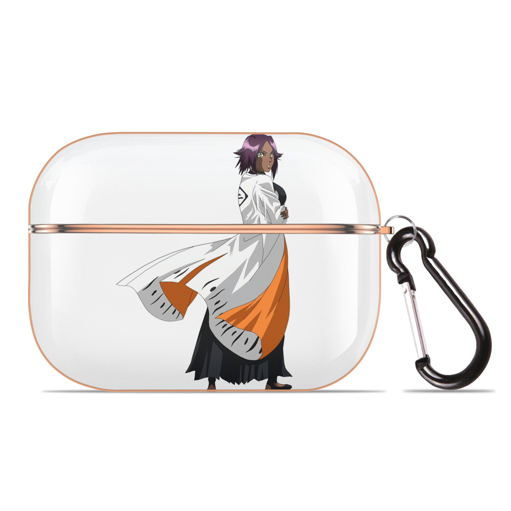 （画像用） ブリーチ 四楓院 夜一（しほういん よるいち） BLEACH Shihouin Yoruichi 【AirPods Pro用】ハードシェル保護ケース｜耐衝撃・防指紋・カラビナ付き商品仕様
