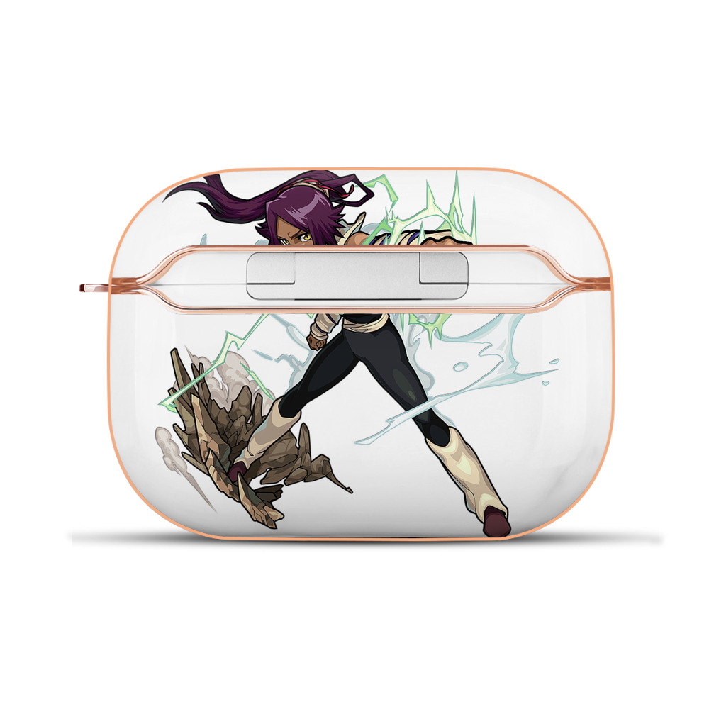 （画像用） ブリーチ 四楓院 夜一（しほういん よるいち） BLEACH Shihouin Yoruichi 【AirPods Pro用】ハードシェル保護ケース｜耐衝撃・防指紋・カラビナ付き商品仕様