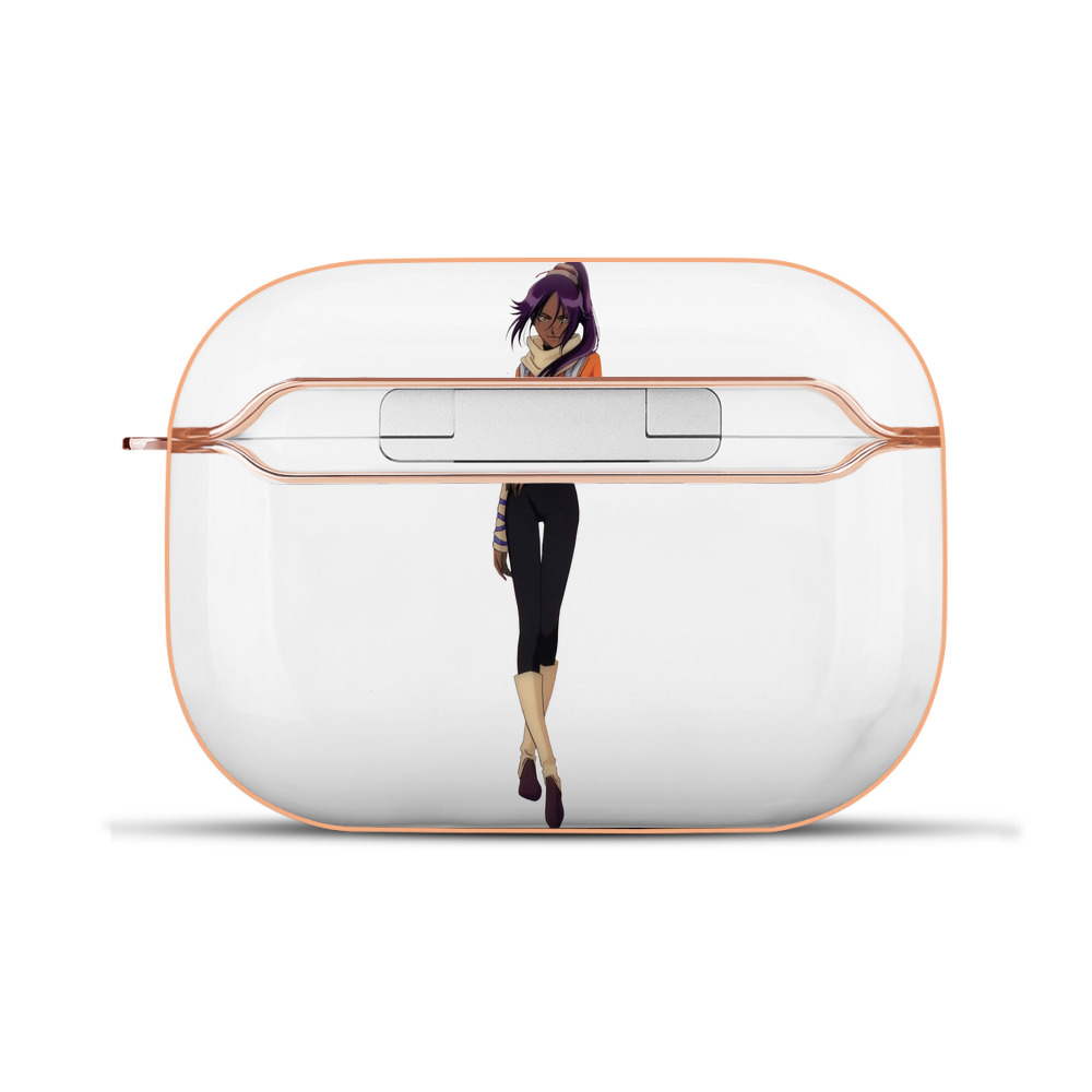 （画像用） ブリーチ 四楓院 夜一（しほういん よるいち） BLEACH Shihouin Yoruichi 【AirPods Pro用】ハードシェル保護ケース｜耐衝撃・防指紋・カラビナ付き商品仕様