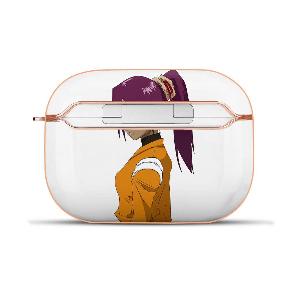 （画像用） ブリーチ 四楓院 夜一（しほういん よるいち） BLEACH Shihouin Yoruichi 【AirPods Pro用】ハードシェル保護ケース｜耐衝撃・防指紋・カラビナ付き商品仕様