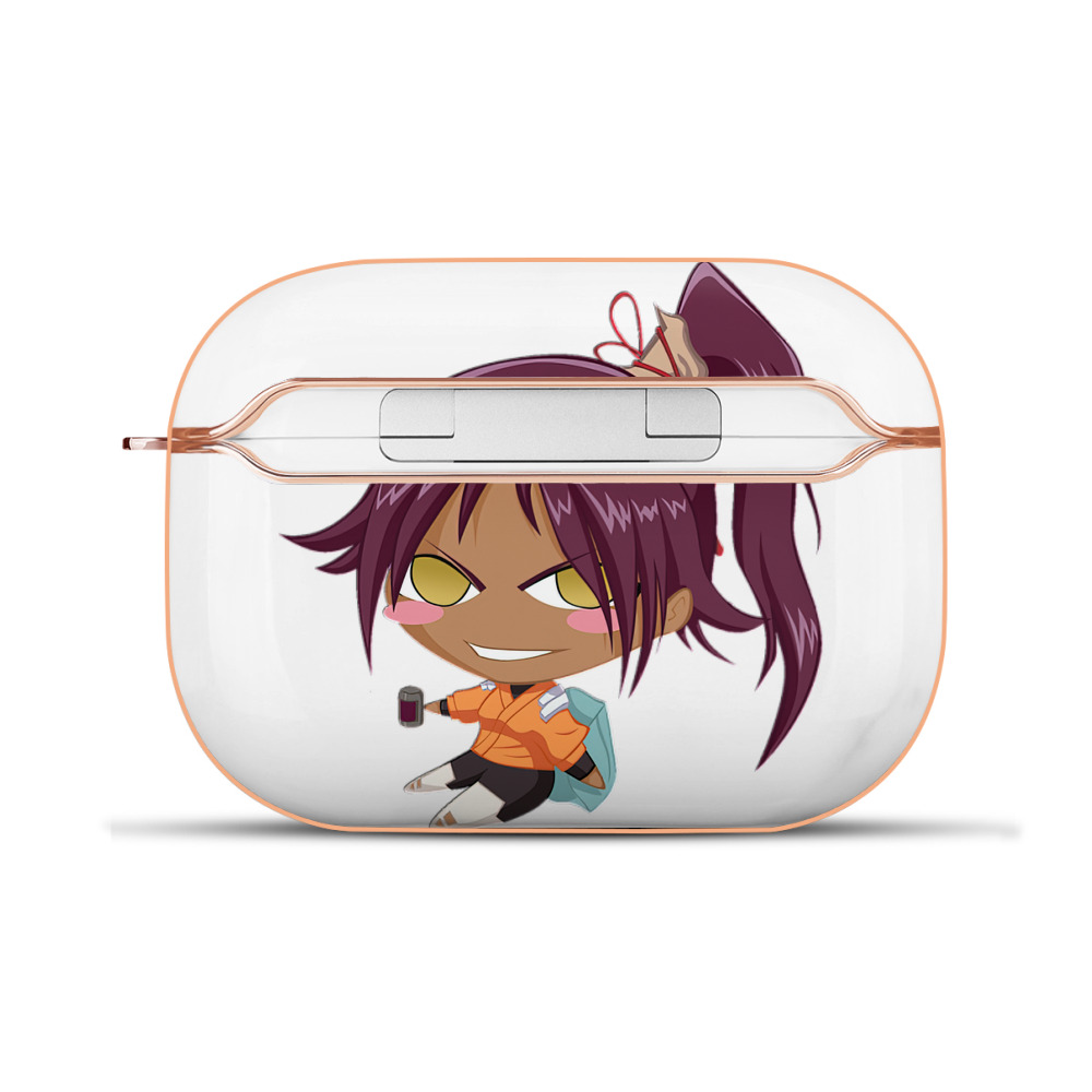 （画像用） ブリーチ 四楓院 夜一（しほういん よるいち） BLEACH Shihouin Yoruichi 【AirPods Pro用】ハードシェル保護ケース｜耐衝撃・防指紋・カラビナ付き商品仕様