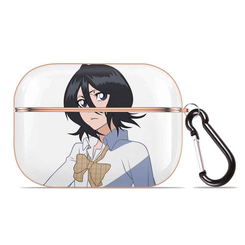 （画像用） ブリーチ 朽木ルキア BLEACH Kuchiki Rukia 【AirPods Pro用】ハードシェル保護ケース｜耐衝撃・防指紋・カラビナ付き商品仕様