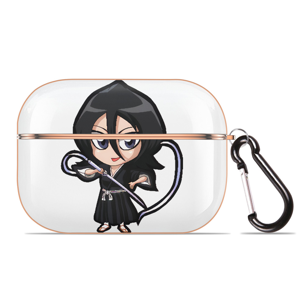 （画像用） ブリーチ 朽木ルキア BLEACH Kuchiki Rukia 【AirPods Pro用】ハードシェル保護ケース｜耐衝撃・防指紋・カラビナ付き商品仕様