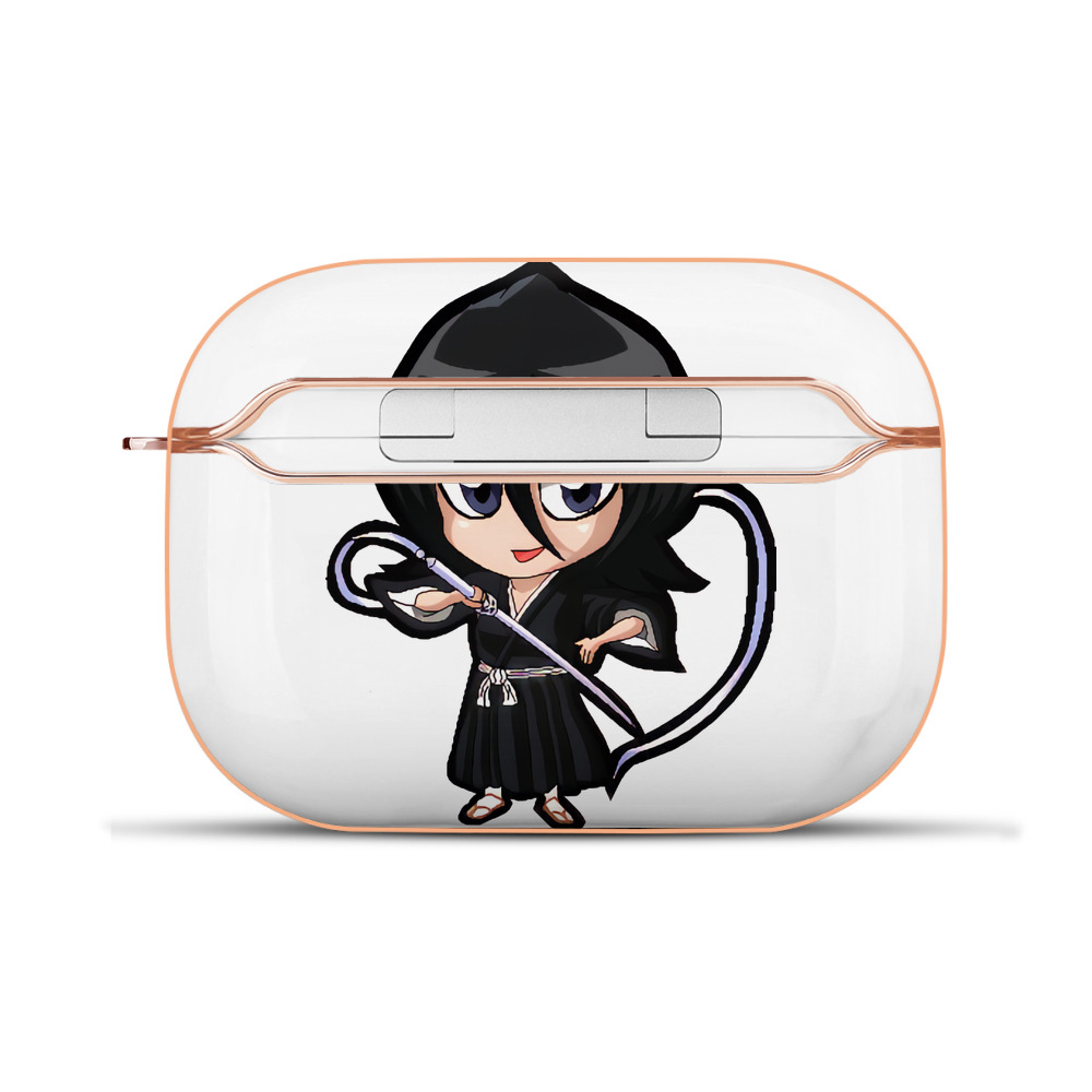 （画像用） ブリーチ 朽木ルキア BLEACH Kuchiki Rukia 【AirPods Pro用】ハードシェル保護ケース｜耐衝撃・防指紋・カラビナ付き商品仕様