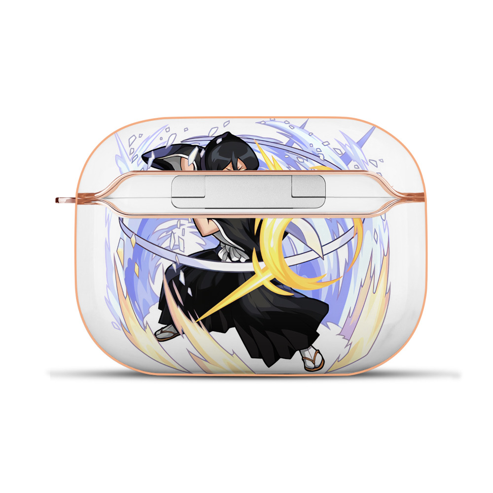 （画像用） ブリーチ 朽木ルキア BLEACH Kuchiki Rukia 【AirPods Pro用】ハードシェル保護ケース｜耐衝撃・防指紋・カラビナ付き商品仕様