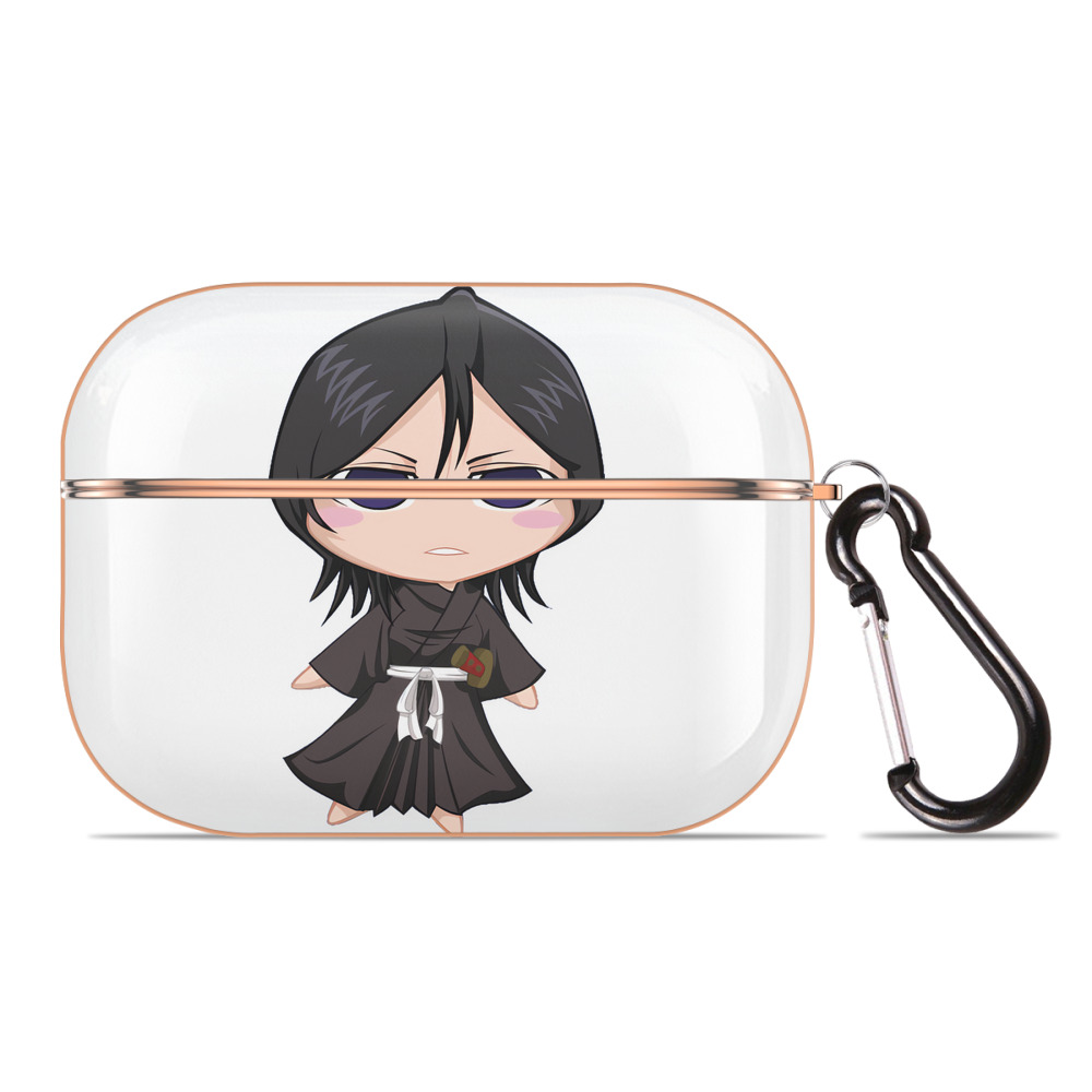 （画像用） ブリーチ 朽木ルキア BLEACH Kuchiki Rukia 【AirPods Pro用】ハードシェル保護ケース｜耐衝撃・防指紋・カラビナ付き商品仕様