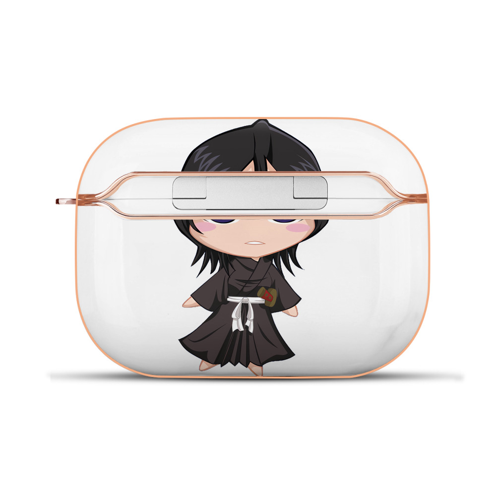 （画像用） ブリーチ 朽木ルキア BLEACH Kuchiki Rukia 【AirPods Pro用】ハードシェル保護ケース｜耐衝撃・防指紋・カラビナ付き商品仕様