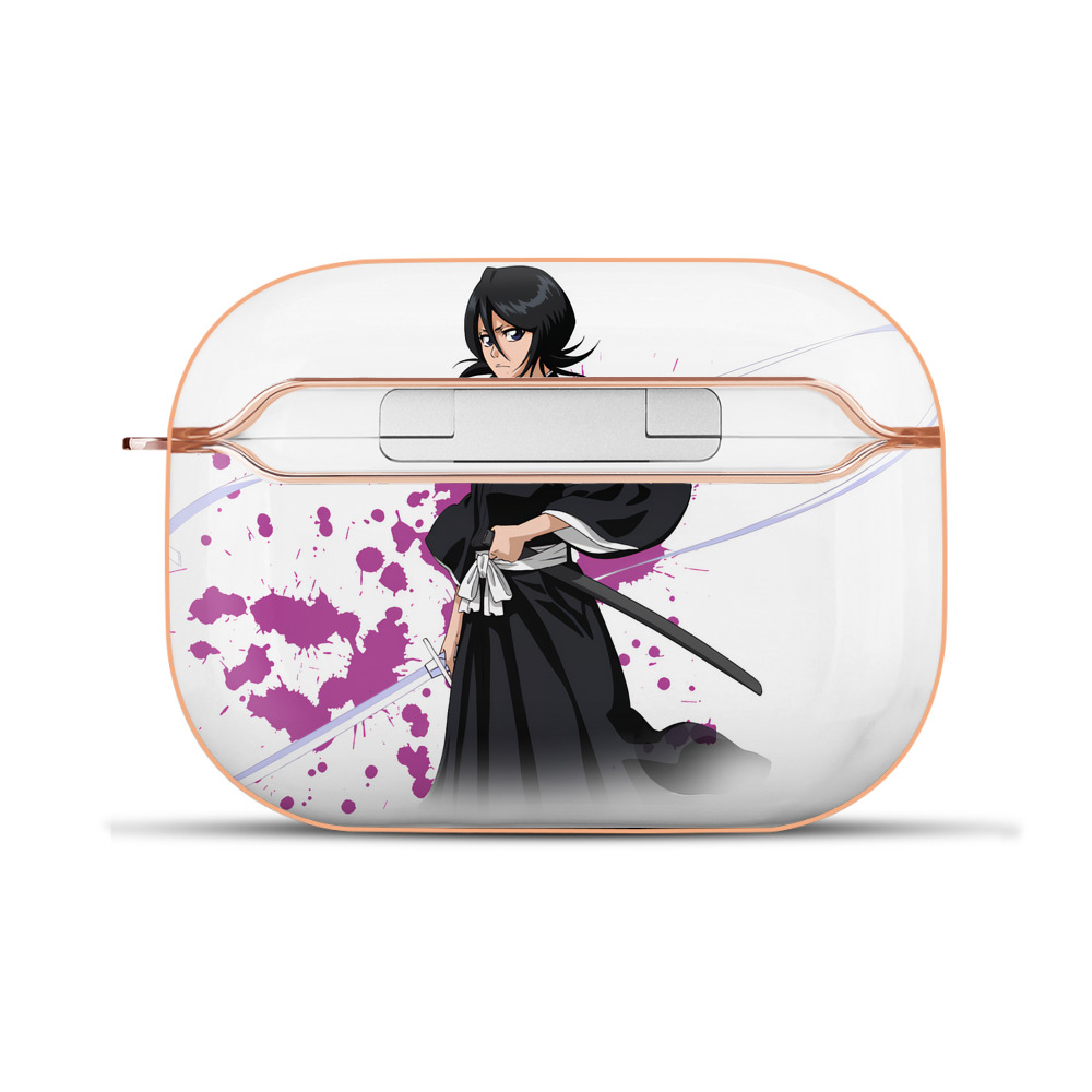 （画像用） ブリーチ 朽木ルキア BLEACH Kuchiki Rukia 【AirPods Pro用】ハードシェル保護ケース｜耐衝撃・防指紋・カラビナ付き商品仕様