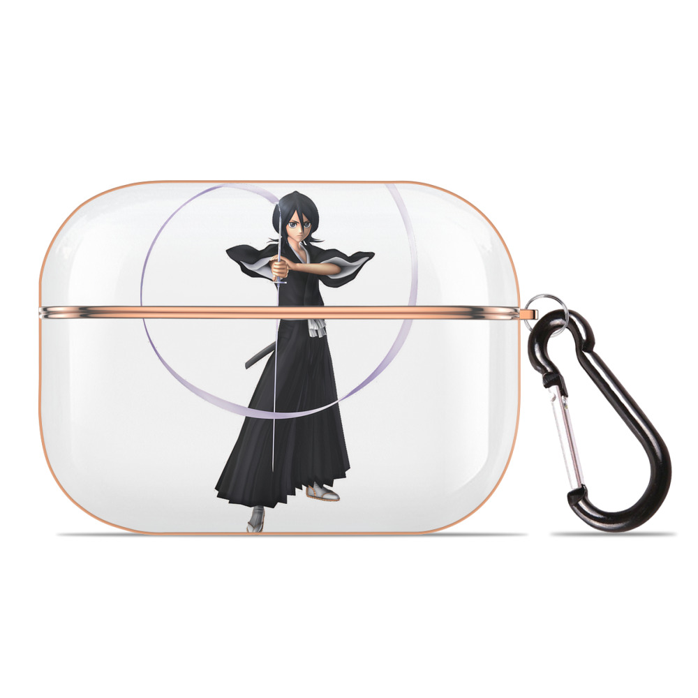 （画像用） ブリーチ 朽木ルキア BLEACH Kuchiki Rukia 【AirPods Pro用】ハードシェル保護ケース｜耐衝撃・防指紋・カラビナ付き商品仕様
