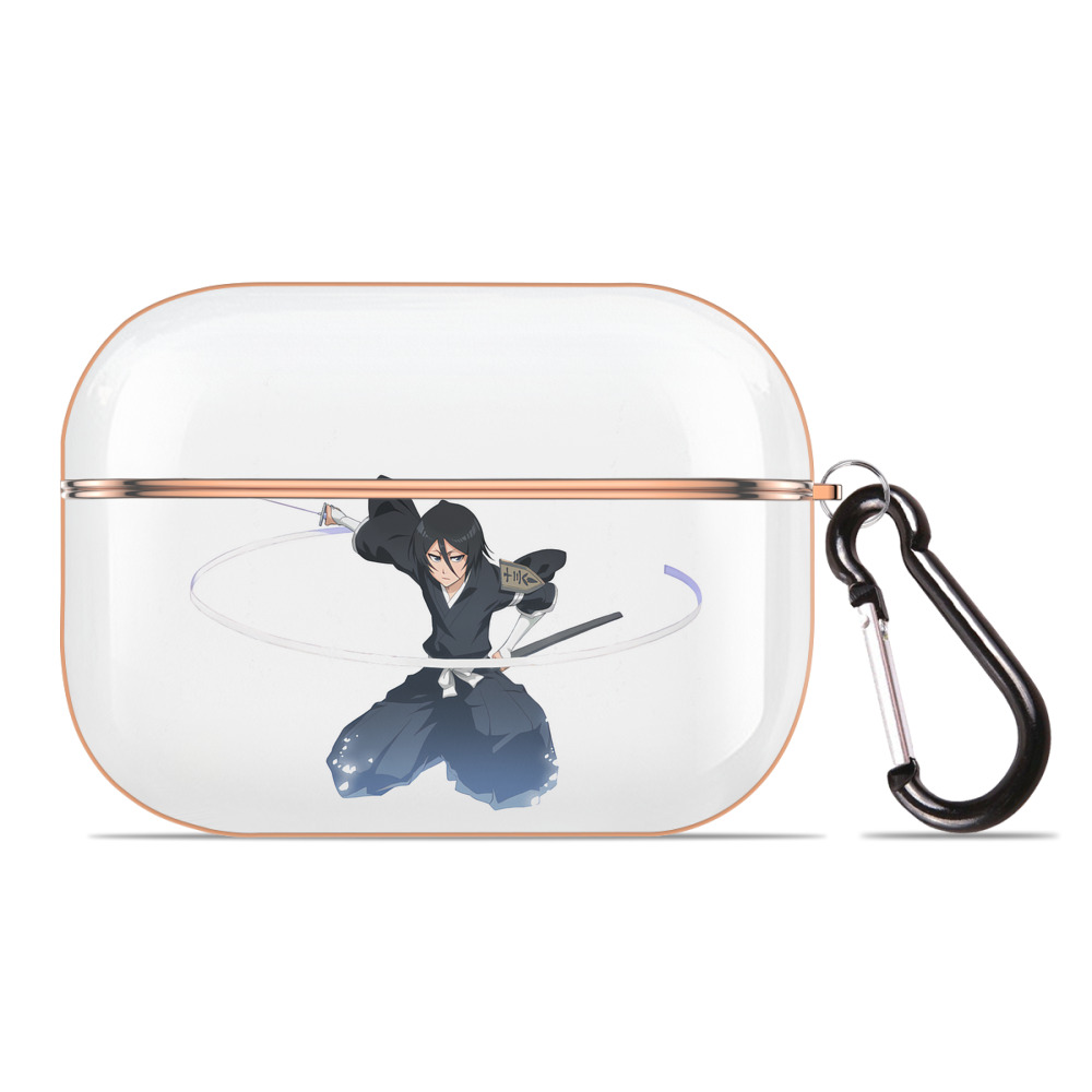 （画像用） ブリーチ 朽木ルキア BLEACH Kuchiki Rukia 【AirPods Pro用】ハードシェル保護ケース｜耐衝撃・防指紋・カラビナ付き商品仕様