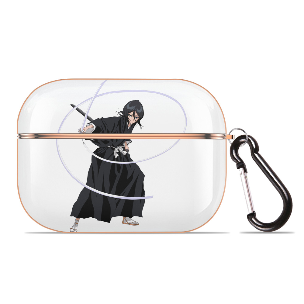 （画像用） ブリーチ 朽木ルキア BLEACH Kuchiki Rukia 【AirPods Pro用】ハードシェル保護ケース｜耐衝撃・防指紋・カラビナ付き商品仕様