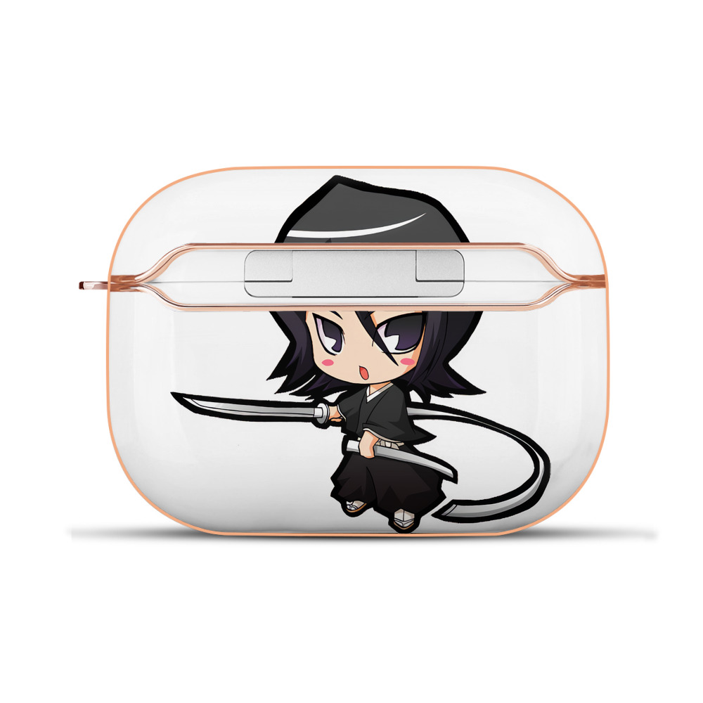 （画像用） ブリーチ 朽木ルキア BLEACH Kuchiki Rukia 【AirPods Pro用】ハードシェル保護ケース｜耐衝撃・防指紋・カラビナ付き商品仕様