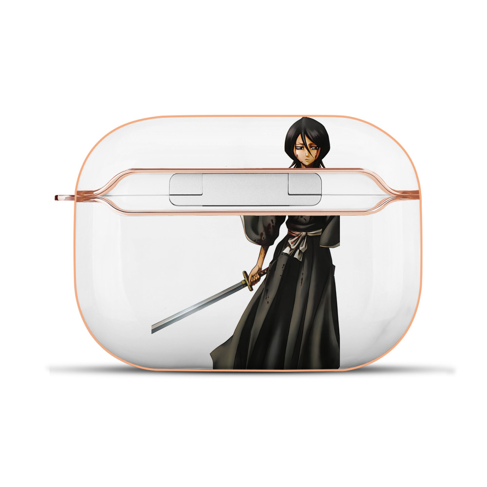 （画像用） ブリーチ 朽木ルキア BLEACH Kuchiki Rukia 【AirPods Pro用】ハードシェル保護ケース｜耐衝撃・防指紋・カラビナ付き商品仕様
