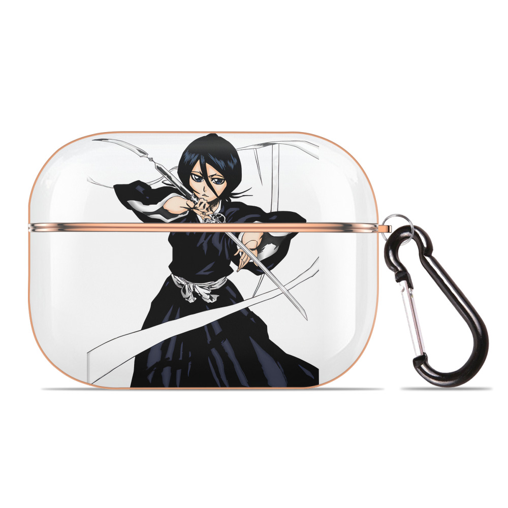 （画像用） ブリーチ 朽木ルキア BLEACH Kuchiki Rukia 【AirPods Pro用】ハードシェル保護ケース｜耐衝撃・防指紋・カラビナ付き商品仕様