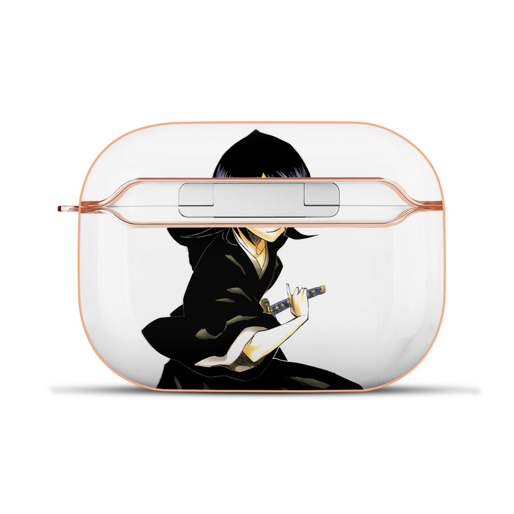 （画像用） ブリーチ 朽木ルキア BLEACH Kuchiki Rukia 【AirPods Pro用】ハードシェル保護ケース｜耐衝撃・防指紋・カラビナ付き商品仕様