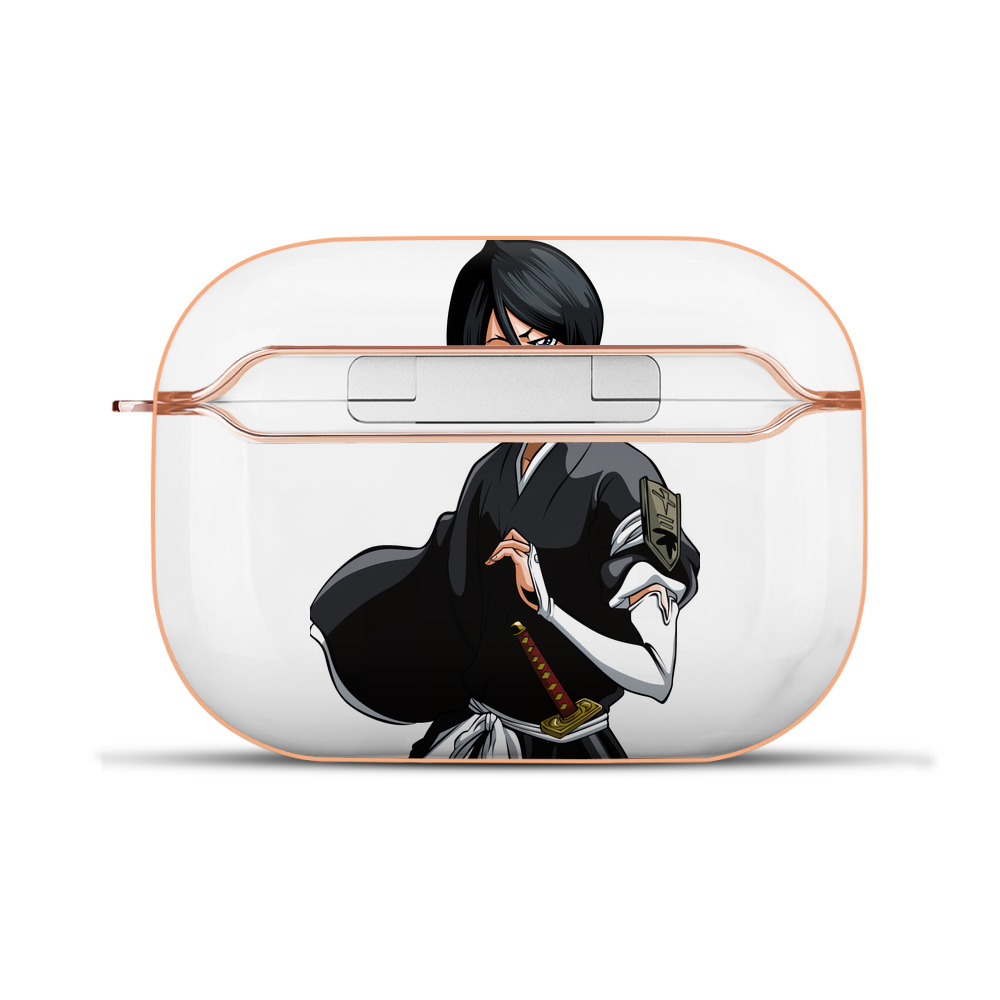 （画像用） ブリーチ 朽木ルキア BLEACH Kuchiki Rukia 【AirPods Pro用】ハードシェル保護ケース｜耐衝撃・防指紋・カラビナ付き商品仕様