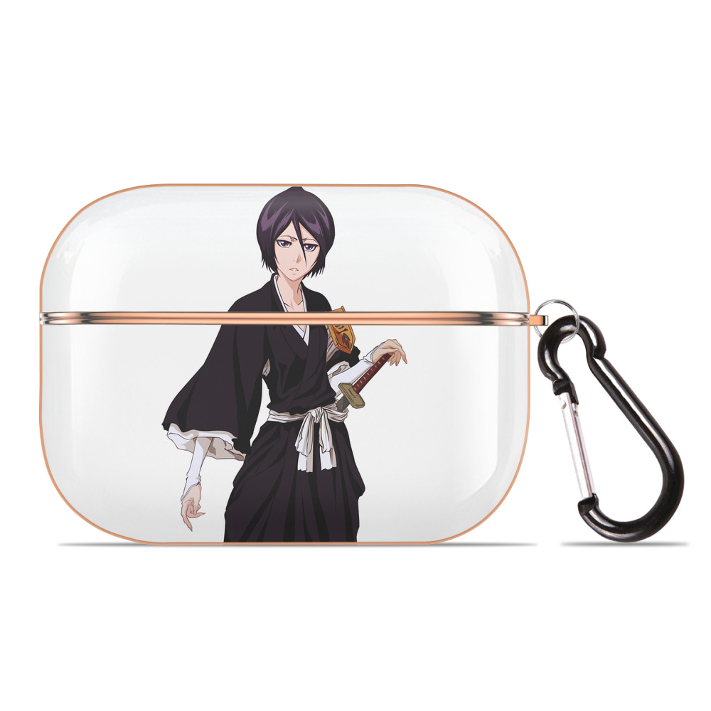 （画像用） ブリーチ 朽木ルキア BLEACH Kuchiki Rukia 【AirPods Pro用】ハードシェル保護ケース｜耐衝撃・防指紋・カラビナ付き商品仕様