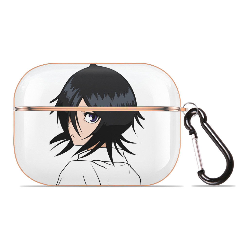 （画像用） ブリーチ 朽木ルキア BLEACH Kuchiki Rukia 【AirPods Pro用】ハードシェル保護ケース｜耐衝撃・防指紋・カラビナ付き商品仕様