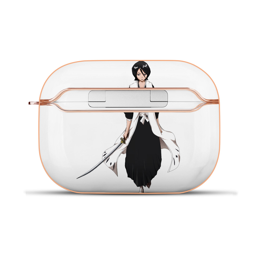 （画像用） ブリーチ 朽木ルキア BLEACH Kuchiki Rukia 【AirPods Pro用】ハードシェル保護ケース｜耐衝撃・防指紋・カラビナ付き商品仕様