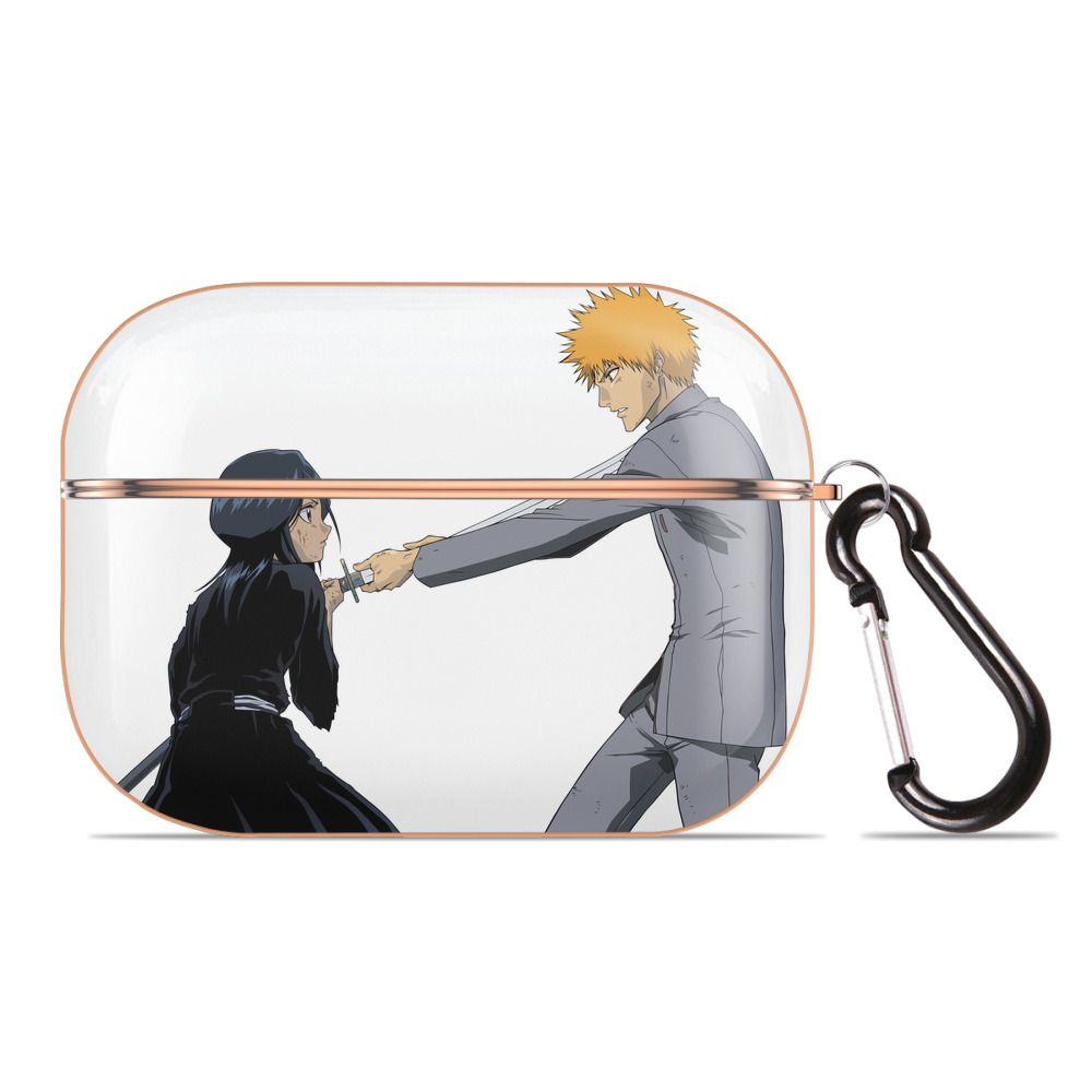 （画像用） ブリーチ 朽木ルキア BLEACH Kuchiki Rukia 【AirPods Pro用】ハードシェル保護ケース｜耐衝撃・防指紋・カラビナ付き商品仕様