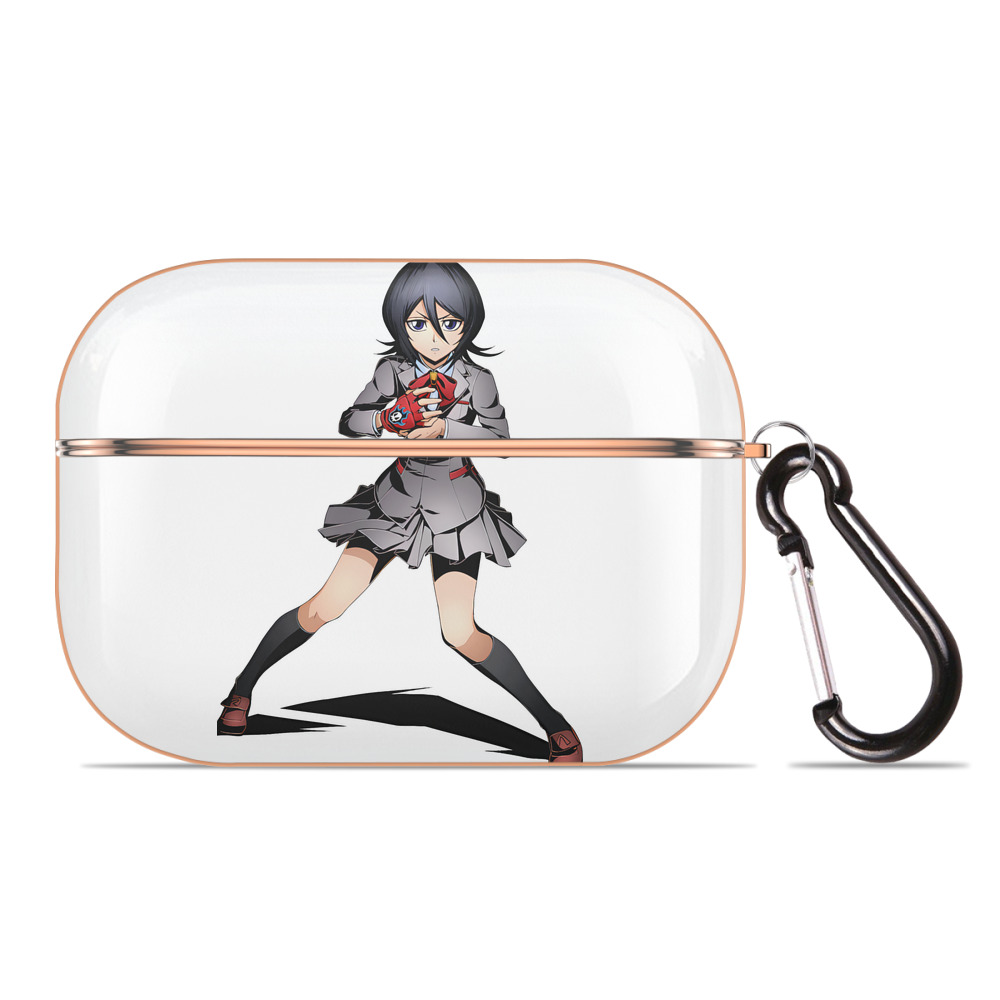（画像用） ブリーチ 朽木ルキア BLEACH Kuchiki Rukia 【AirPods Pro用】ハードシェル保護ケース｜耐衝撃・防指紋・カラビナ付き商品仕様