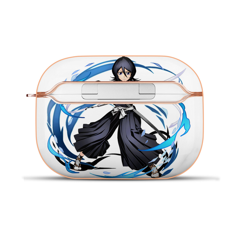 （画像用） ブリーチ 朽木ルキア BLEACH Kuchiki Rukia 【AirPods Pro用】ハードシェル保護ケース｜耐衝撃・防指紋・カラビナ付き商品仕様