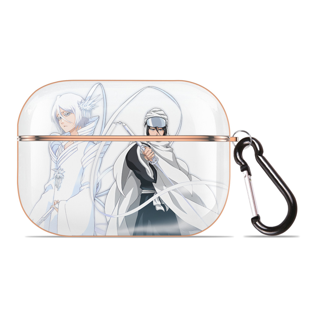 （画像用） ブリーチ 朽木ルキア BLEACH Kuchiki Rukia 【AirPods Pro用】ハードシェル保護ケース｜耐衝撃・防指紋・カラビナ付き商品仕様