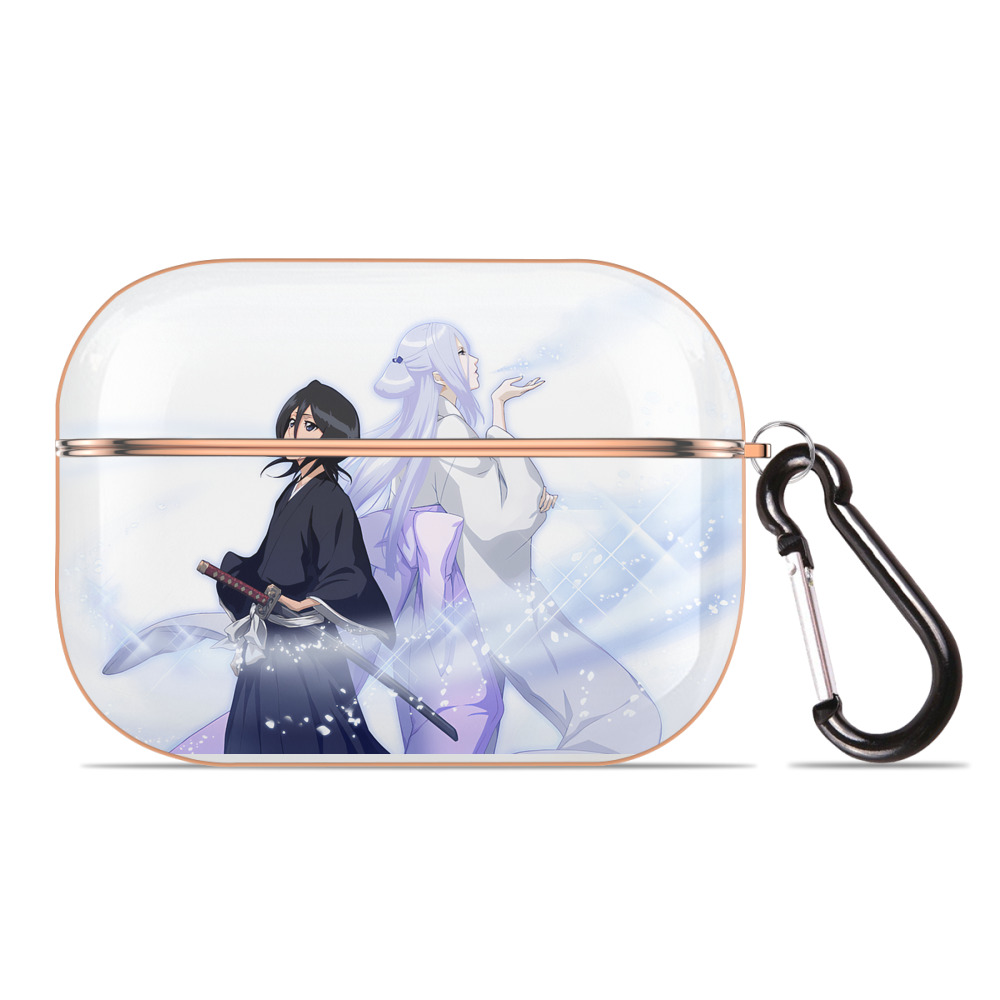 （画像用） ブリーチ 朽木ルキア BLEACH Kuchiki Rukia 【AirPods Pro用】ハードシェル保護ケース｜耐衝撃・防指紋・カラビナ付き商品仕様
