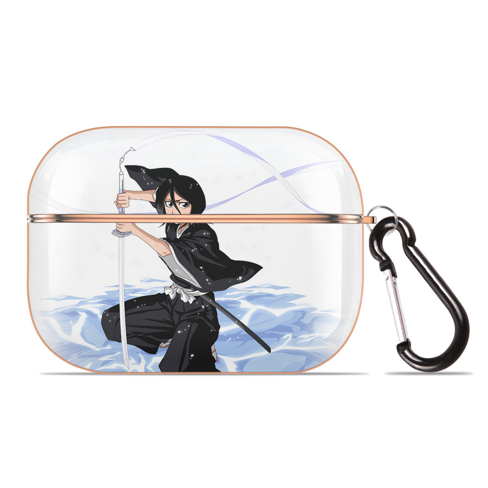 （画像用） ブリーチ 朽木ルキア BLEACH Kuchiki Rukia 【AirPods Pro用】ハードシェル保護ケース｜耐衝撃・防指紋・カラビナ付き商品仕様