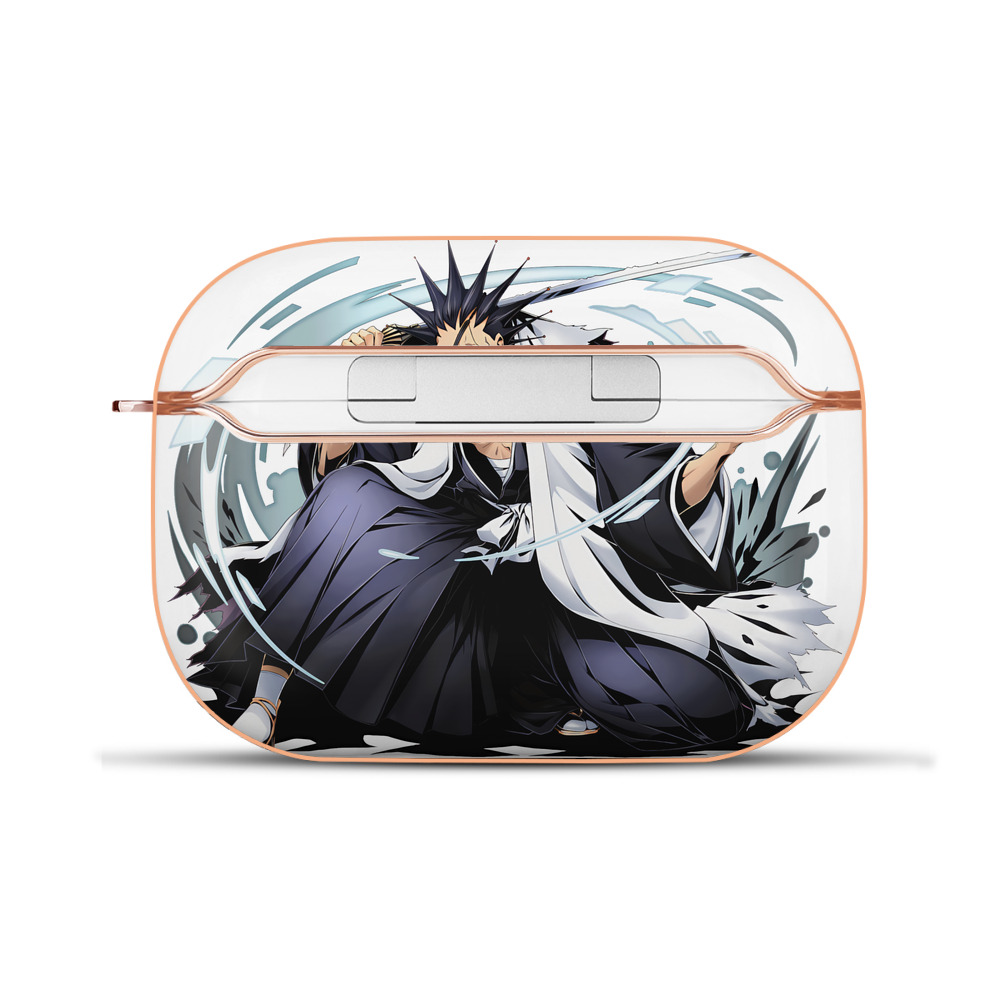 （画像用） ブリーチ ざらき けんぱち BLEACH Zaraki Kenpachi 【AirPods Pro用】ハードシェル保護ケース｜耐衝撃・防指紋・カラビナ付き商品仕様